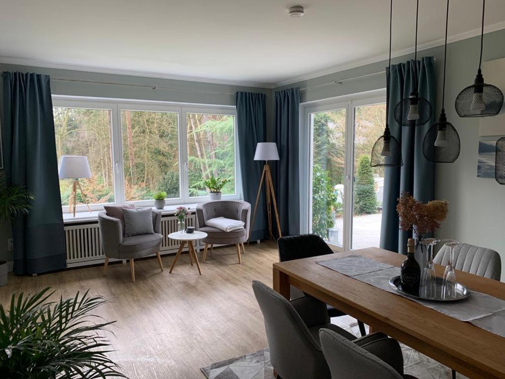 Ferienhaus Bendestorf, Waldweg 38,Naehe Hamburg Buitenkant foto